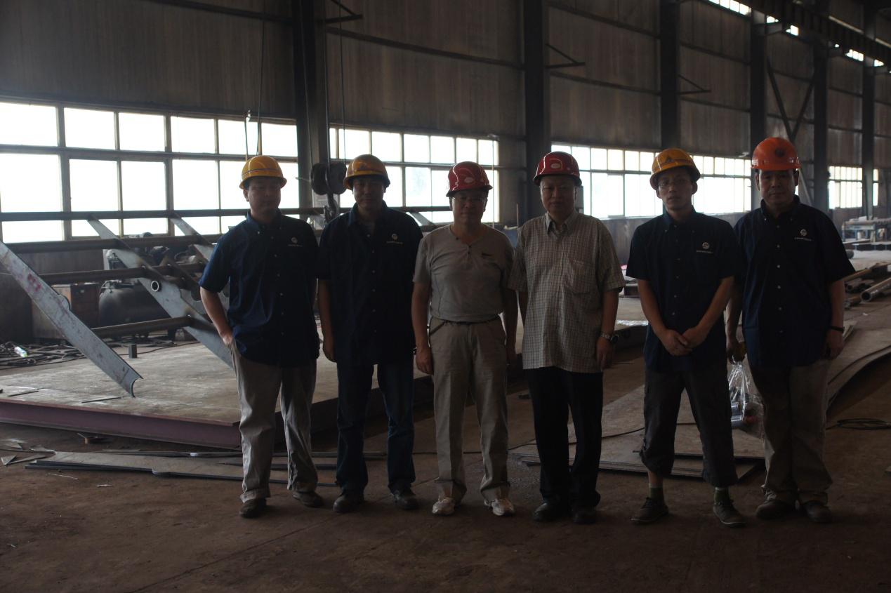 部分中水科工程師合影 部分中水科工程師合影